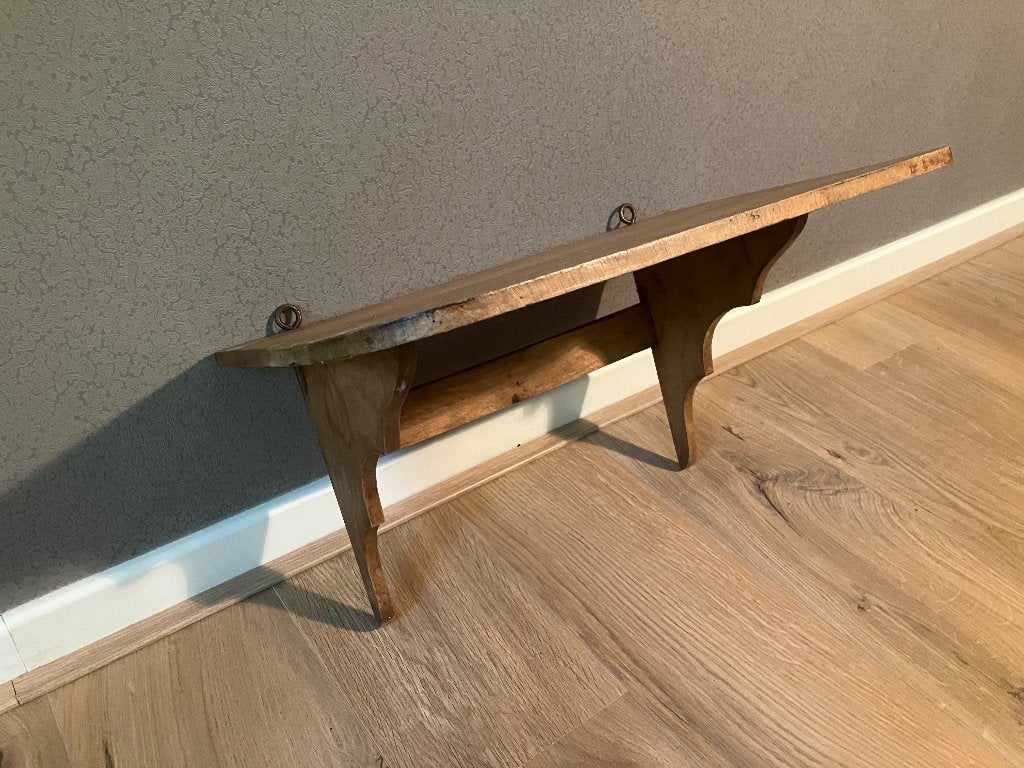 Vintage boekenplank wandrek, Ophalen