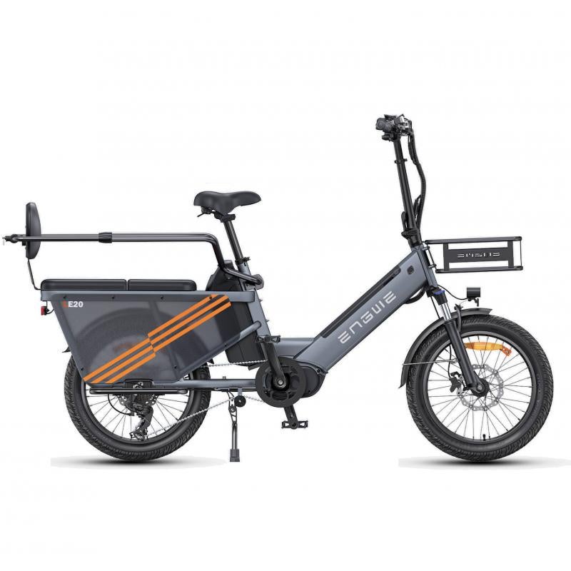 Vélo Cargo Électrique ENGWE LE20 Gris VERSION PASSAGER, Enlèvement ou Envoi, Neuf
