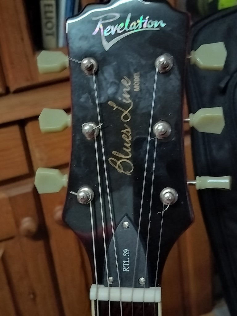 revelation blues line (single cut gitaar), Musique & Instruments, Instruments à corde | Guitares | Électriques, Enlèvement, Utilisé