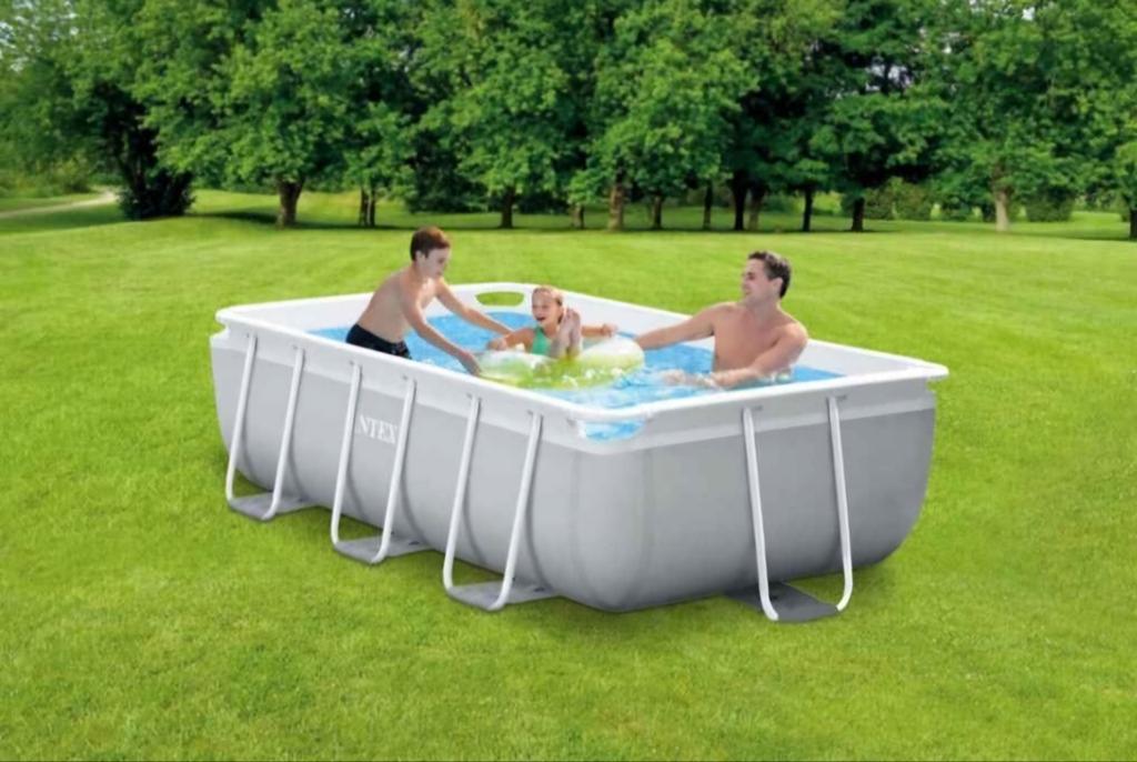Intex zwembad (300x175x80) en accesoires, Tuin en Terras, Ophalen