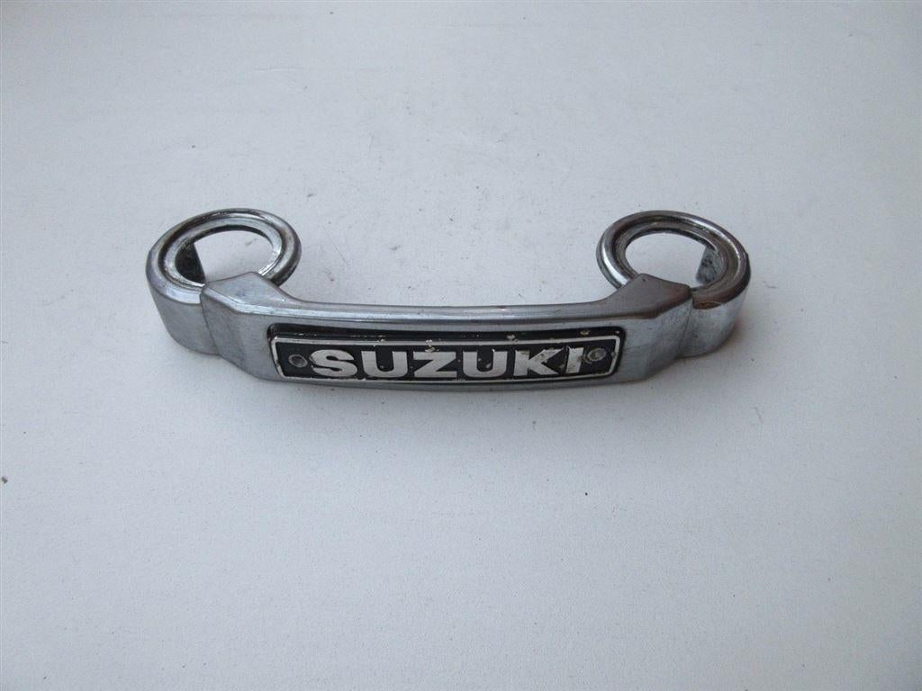 Suzuki GSX400E voorvork logo sierkap GSX 400 embleem sierkap, Enlèvement ou Envoi, Utilisé