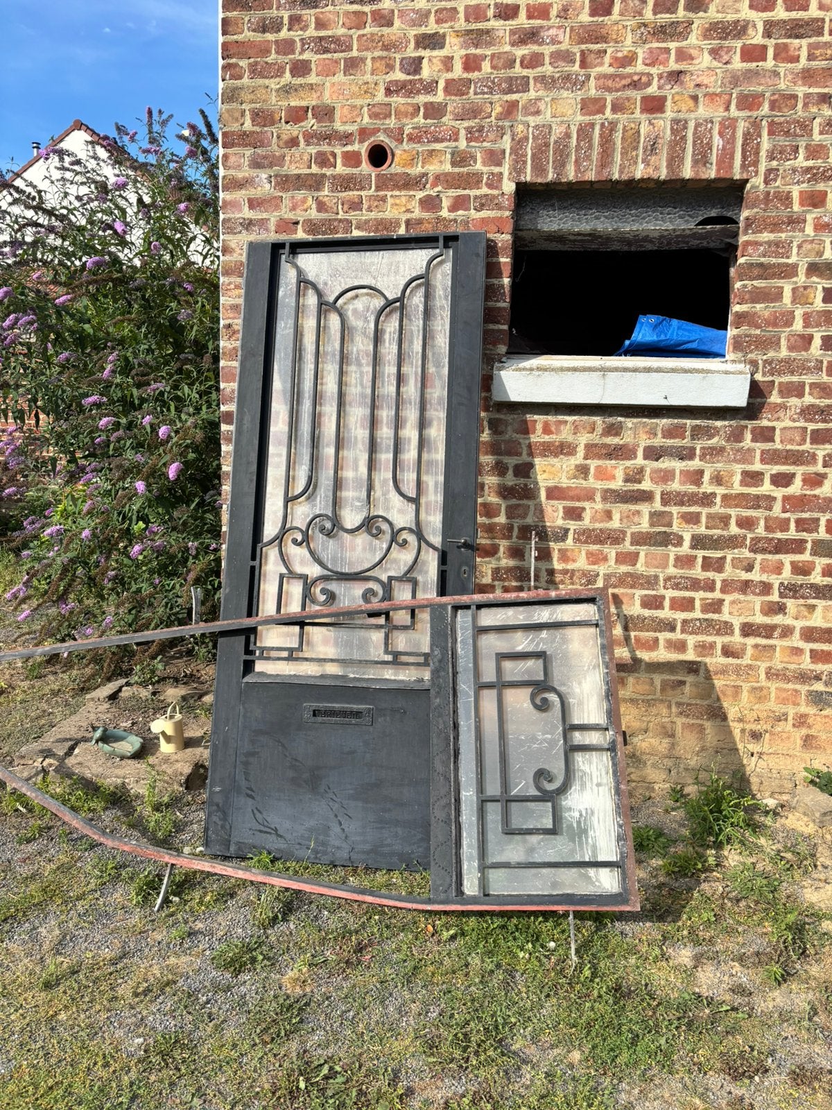 Oude antieke deur, Doe-het-zelf en Bouw, Ophalen, Zo goed als nieuw