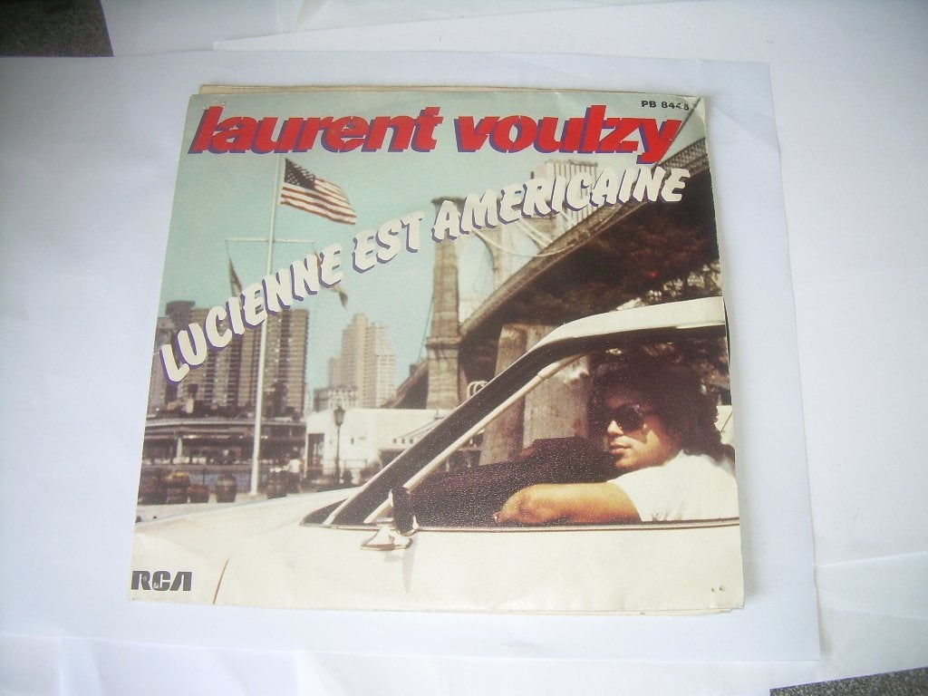 SINGLE 45 T - Laurent Voulzy - Lucienne Amérique de l'Est, Enlèvement ou Envoi, Pop, 7 inch, Comme neuf