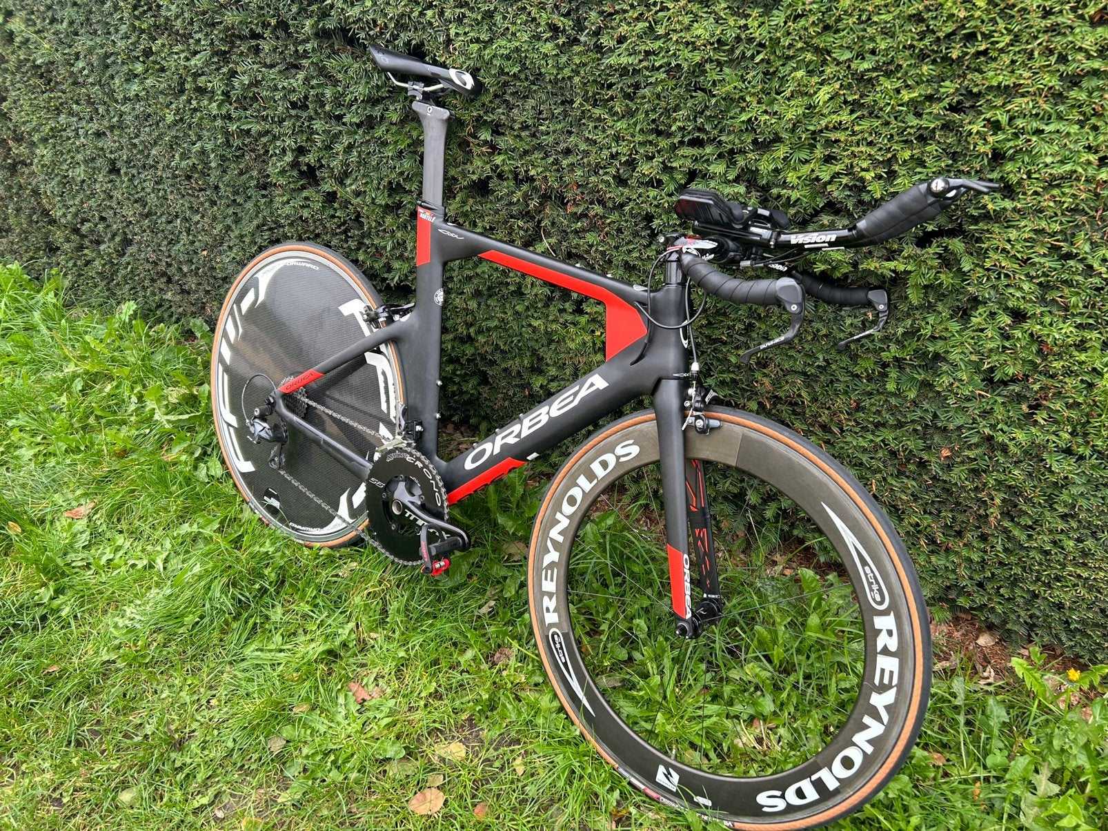 Tijdritfiets orbea ordu, Fietsen en Brommers, Ophalen, 28 inch, Velgrem, Zo goed als nieuw