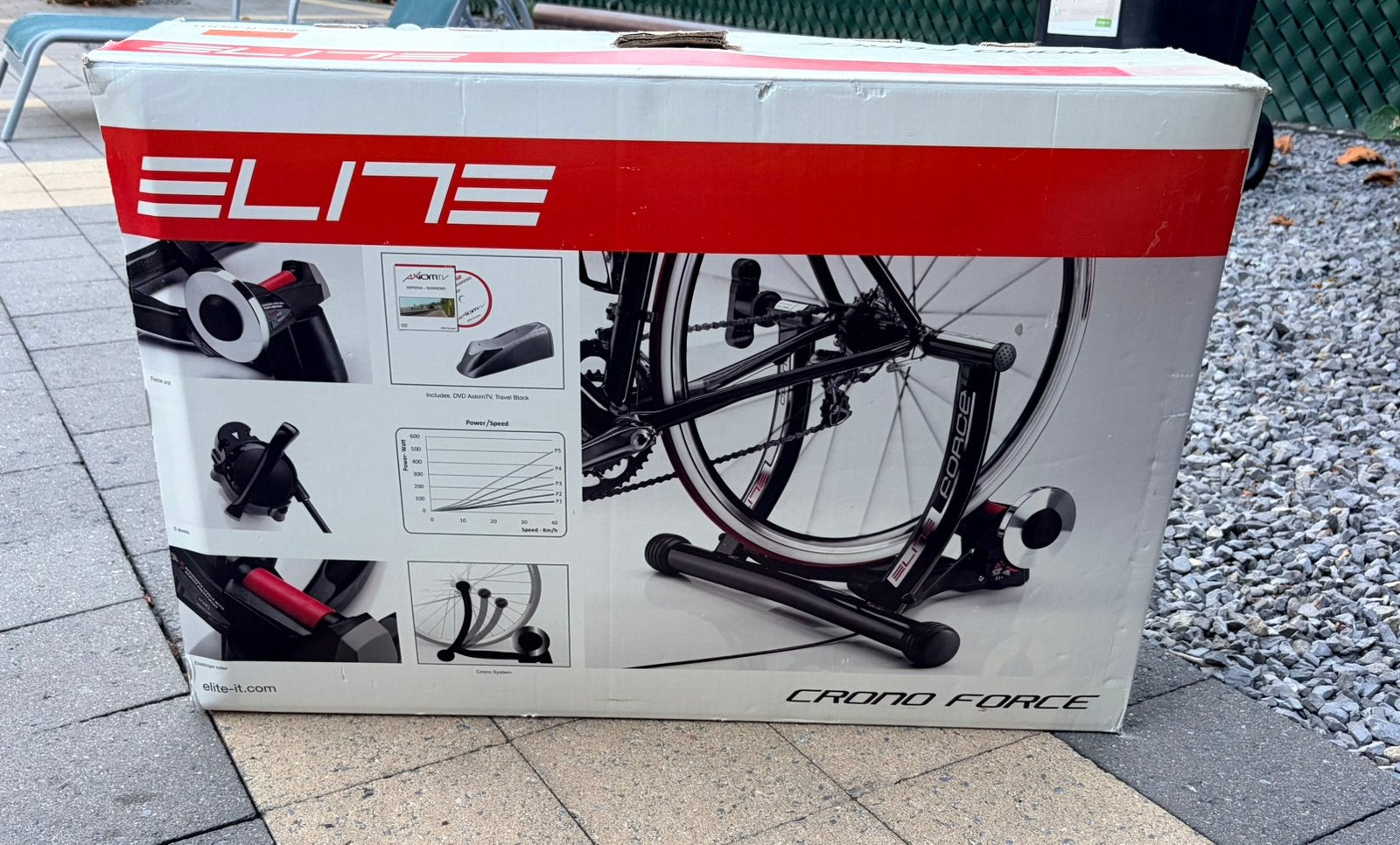 Elite crono force hometrainer 20 euro, Sport en Fitness, Ophalen, Zo goed als nieuw, Hometrainer