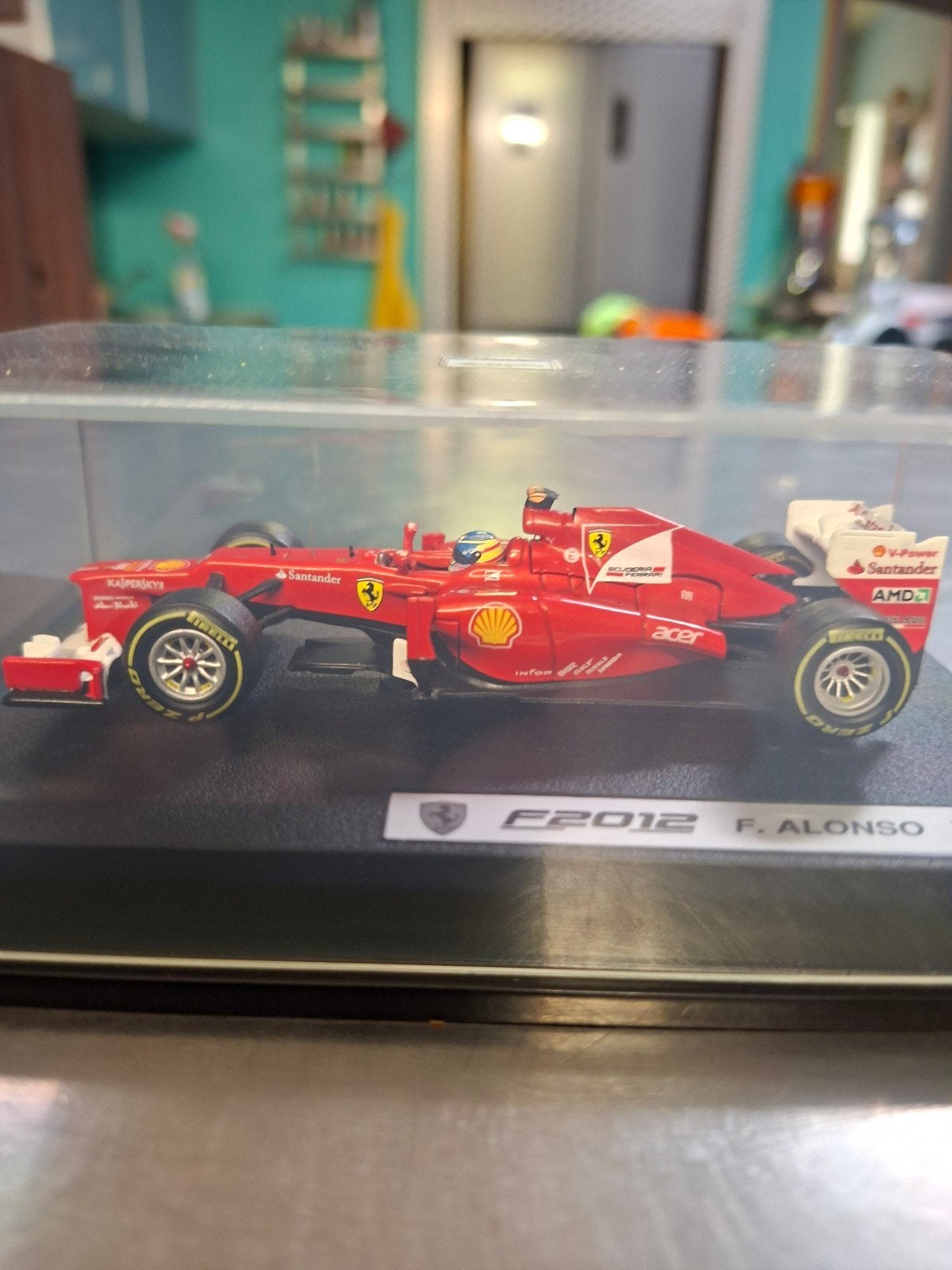 ferrari hot whells elite 1:43, Enlèvement