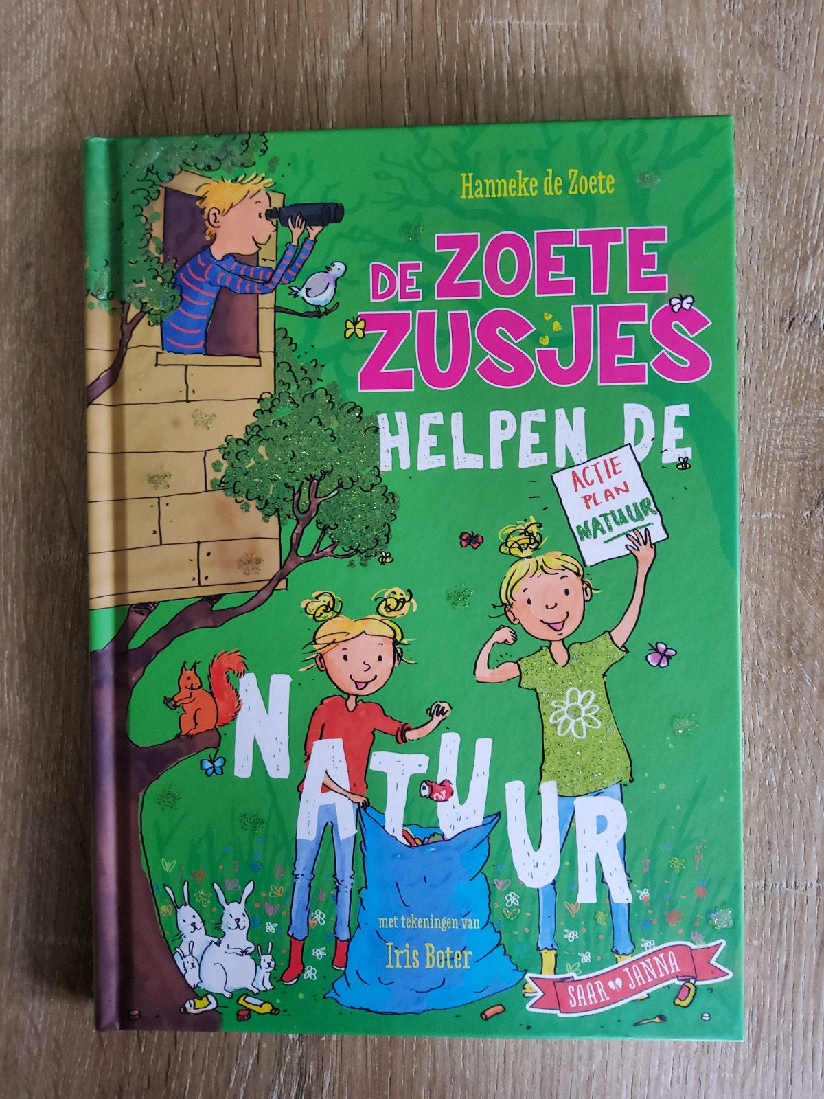 De zoete zusjes helpen de natuur, Ophalen