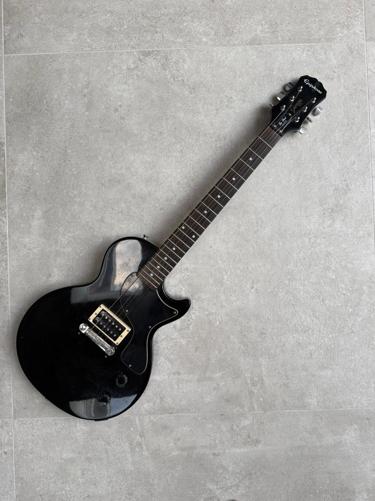 Epiphone les paul junior 2004 korea, Ophalen of Verzenden, Zo goed als nieuw, Solid body, Epiphone