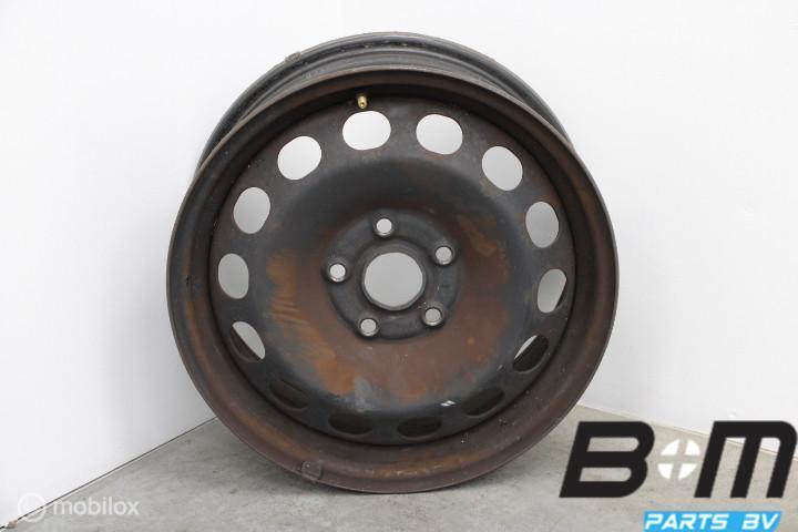 1 losse 16 inch stalen velg VW Golf 5 1K0601027A, Utilisé, Jante(s)