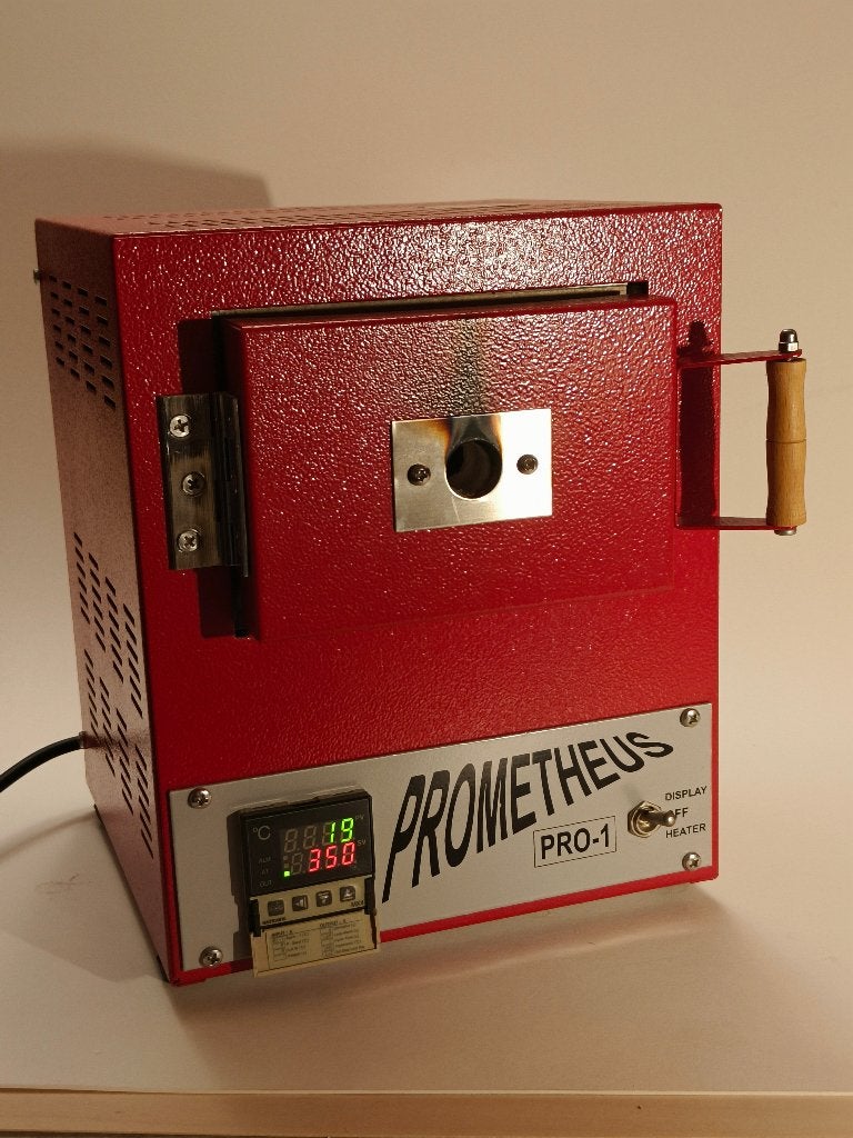 Prometheus PRO-1 mini-oven – nieuwstaat – tot 1000 C, Hobby en Vrije tijd, Ophalen of Verzenden, Zo goed als nieuw