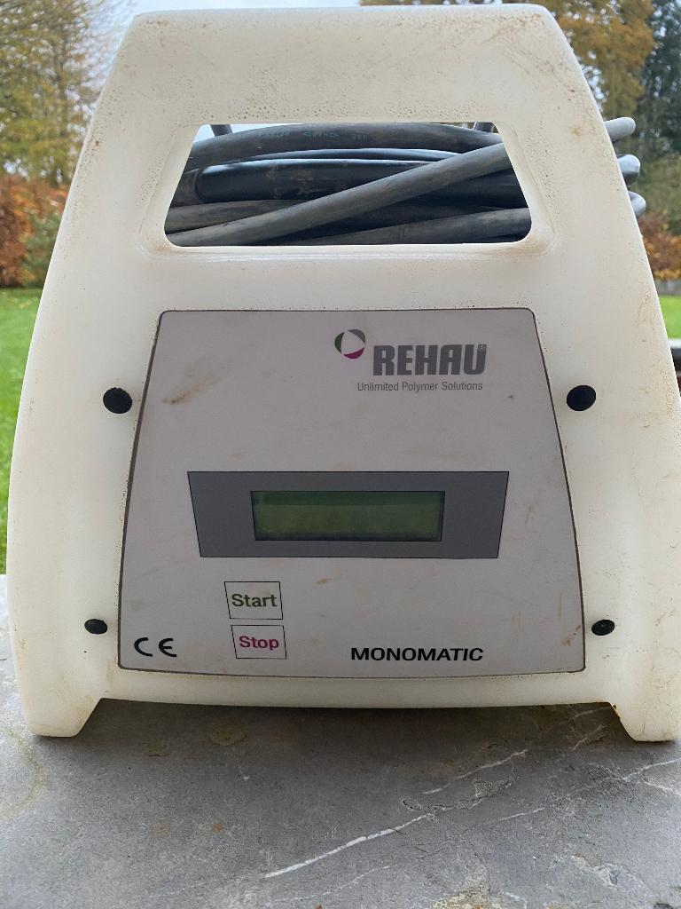 Poste d’électro-soudure REHAU MONOMATIC 230V, Enlèvement