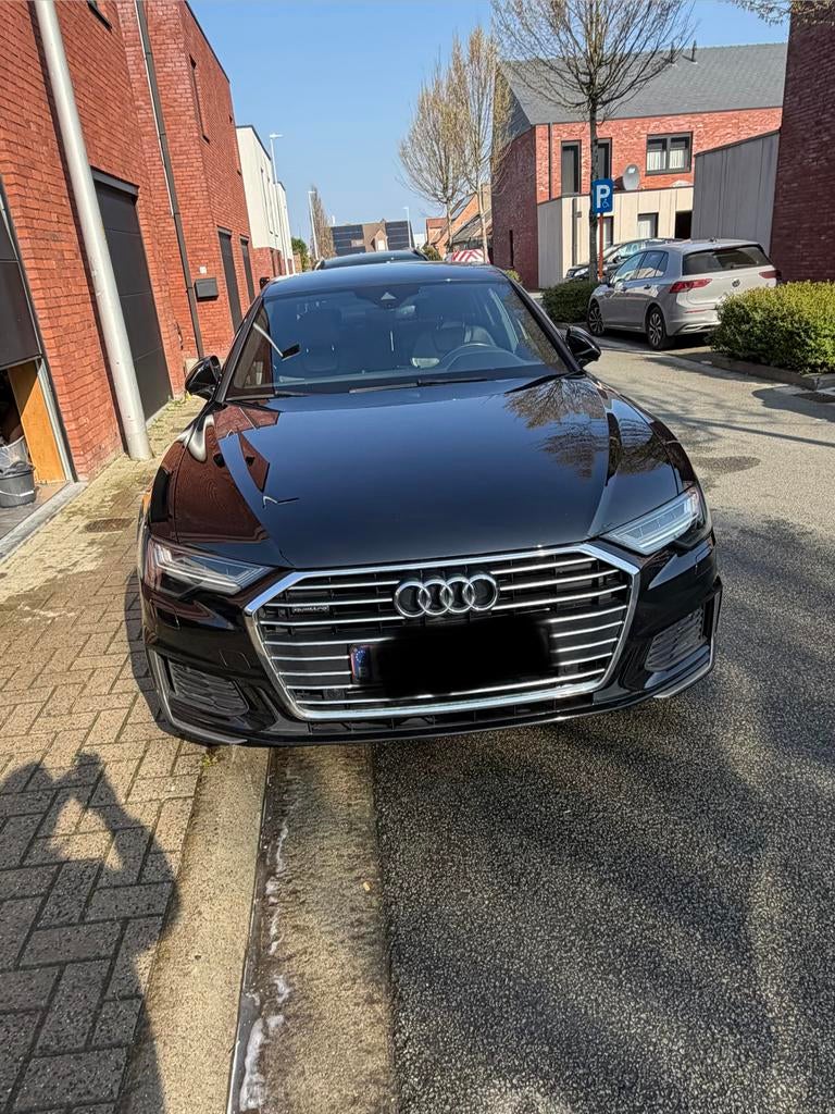 Audi A6 50 TDI Quattro 286 pk, Auto's, Audi, Automaat, 158 g/km, Zwart, Leder