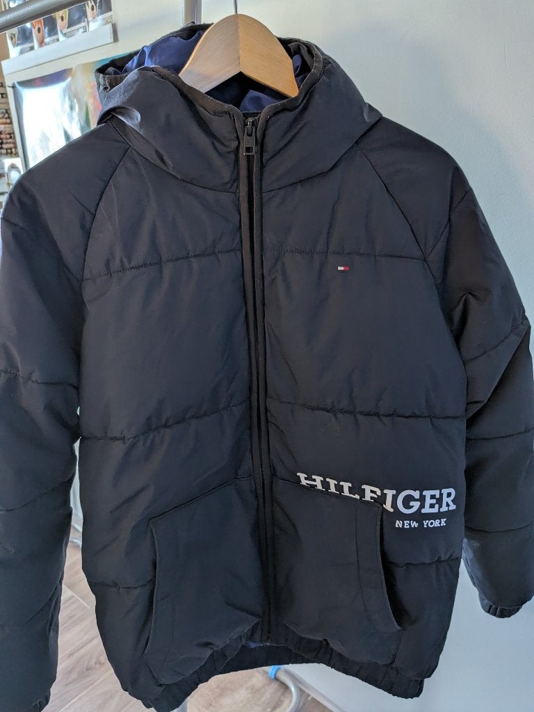 Doudoune garçon 152, Kinderen en Baby's, Kinderkleding | Maat 152, Ophalen, Zo goed als nieuw, Jongen, Jas