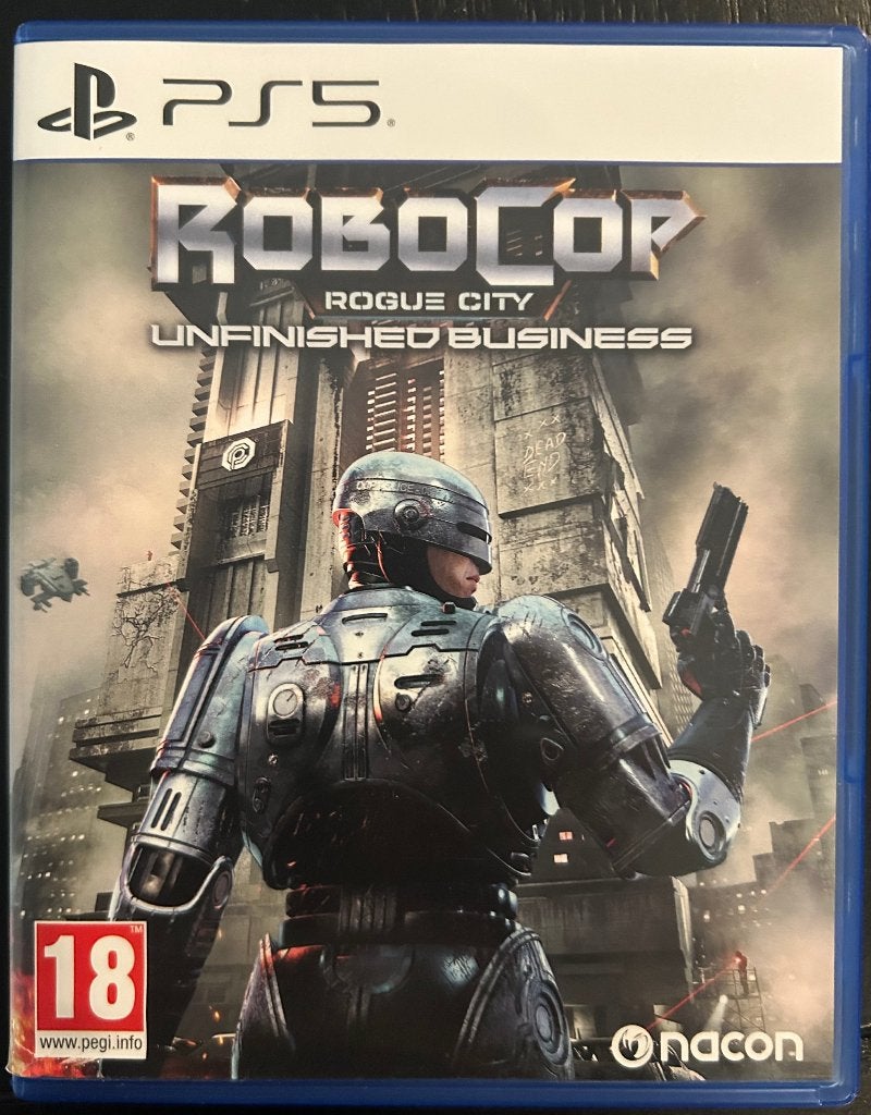 PS5 Robocop Unfinished Business, Shooter, Enlèvement ou Envoi, 1 joueur, À partir de 18 ans