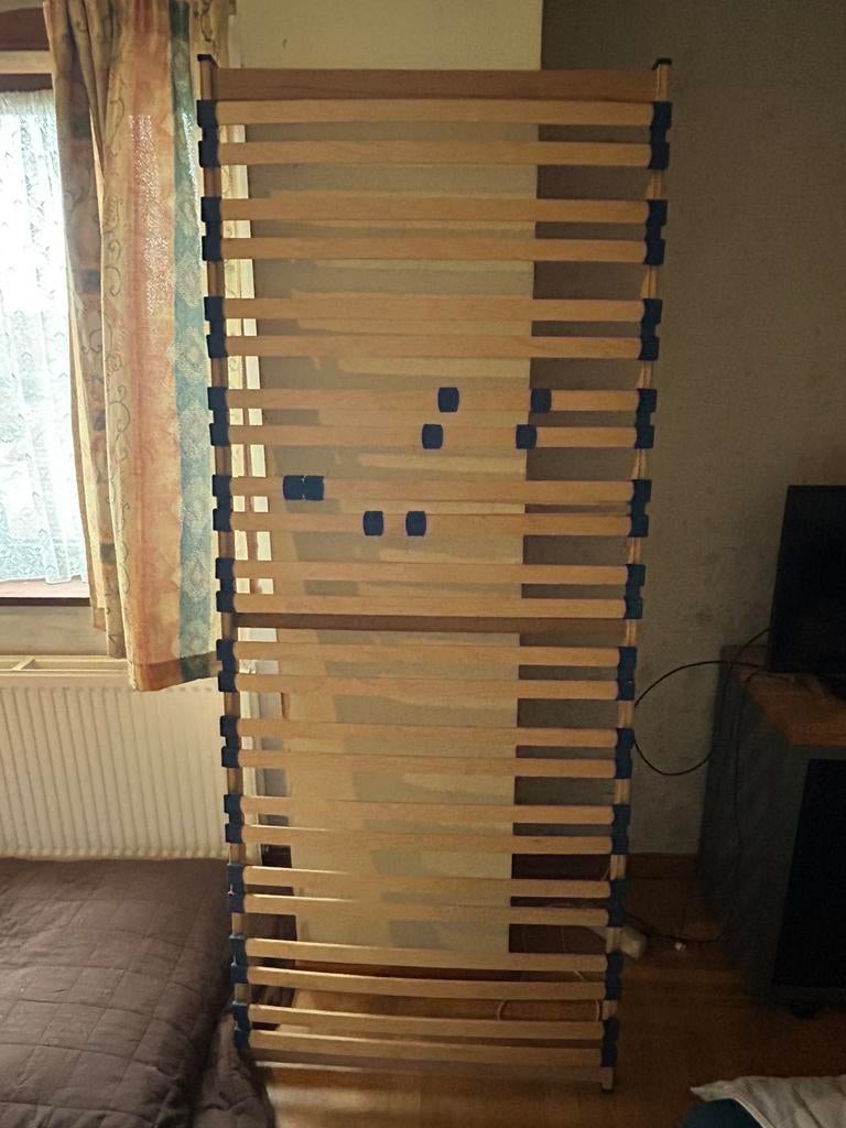 Double sommier pour lit 2 personne, Maison & Meubles, Chambre à coucher | Matelas & Sommiers, Enlèvement, Comme neuf, Deux personnes