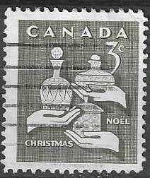 Canada 1965 - Yvert 367 - Cadeaux des Rois Mages (ST), Envoi, Affranchi