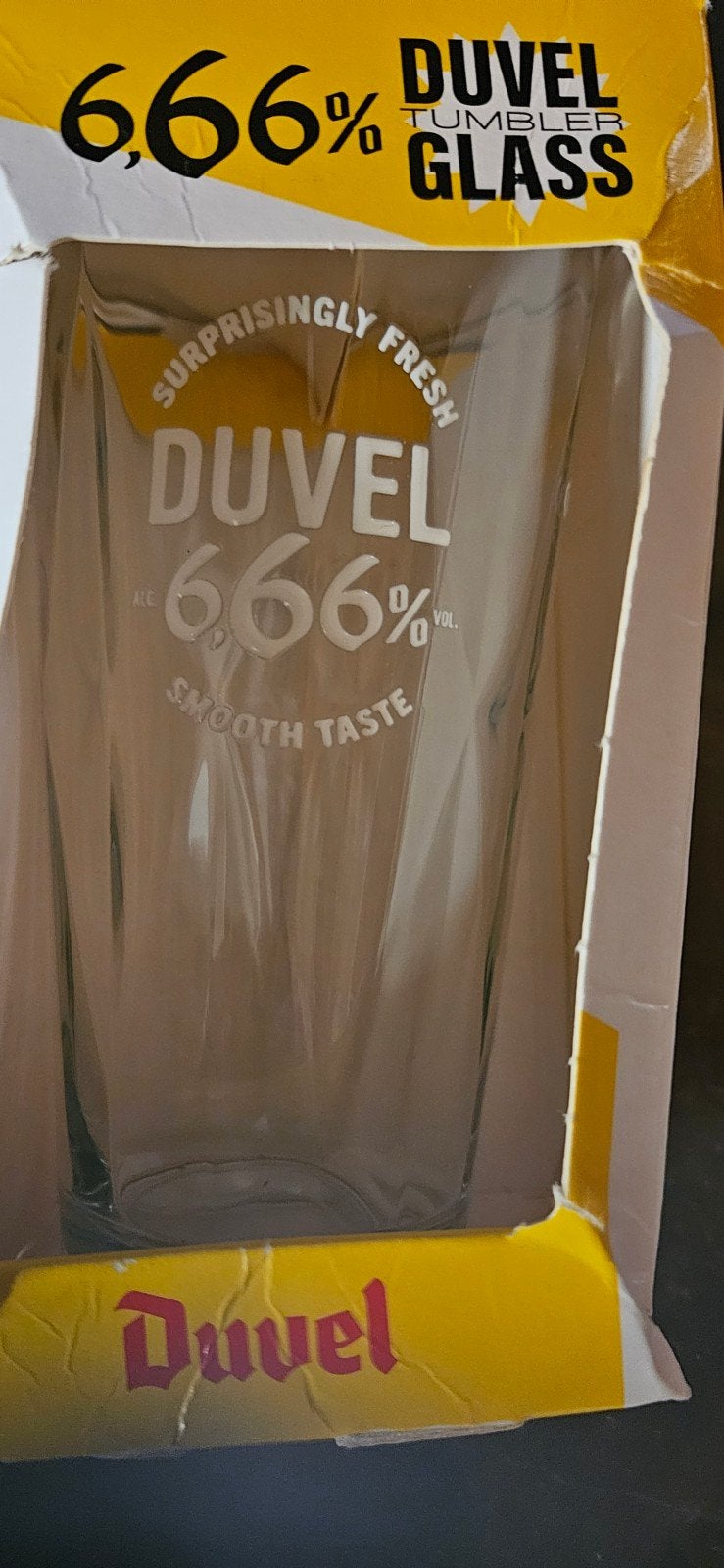 verre Duvel 6,66%, Collections, Enlèvement ou Envoi, Duvel