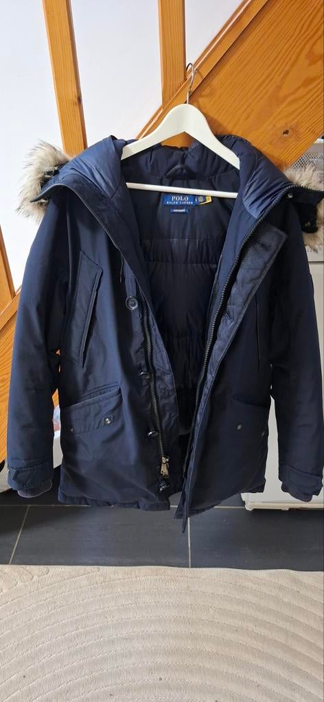 Ralp Lauren Parka heren, Ophalen, Maat 52/54 (L), Blauw, Ralph Lauren