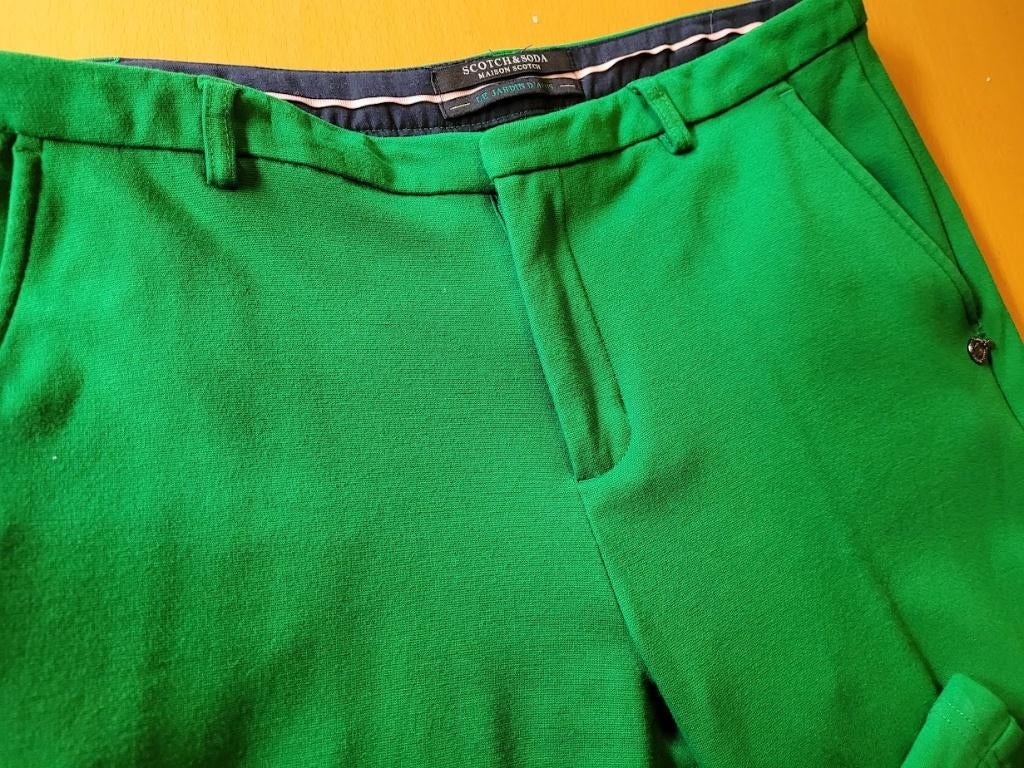 pantalon vert 36 Scotch & Soda, Enlèvement ou Envoi, Taille 36 (S), Scotch & Soda, Comme neuf