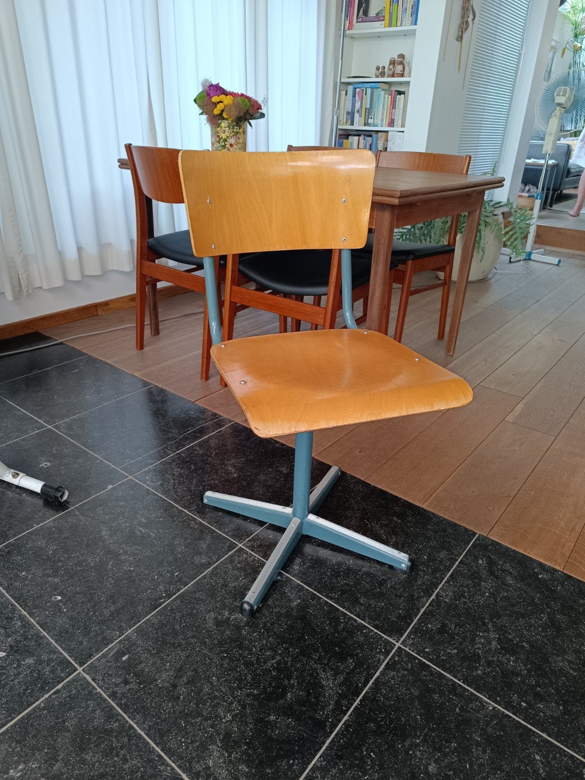 retro bureau stoel, Huis en Inrichting, Ophalen