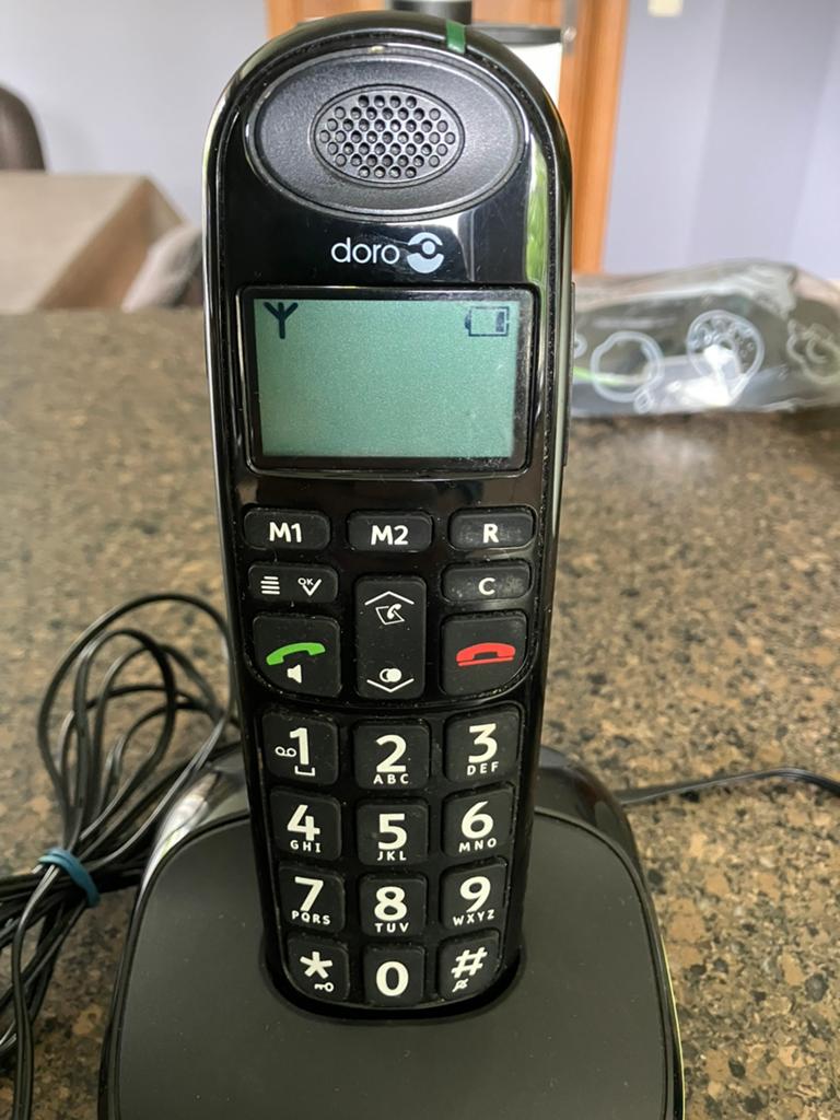 Draagbare telefoon, Ophalen, Gebruikt