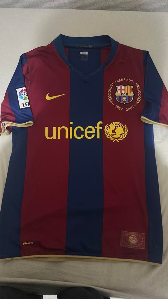 Origineel vintage shirt van Messi van Barcelona, Ophalen of Verzenden, Zo goed als nieuw, Shirt