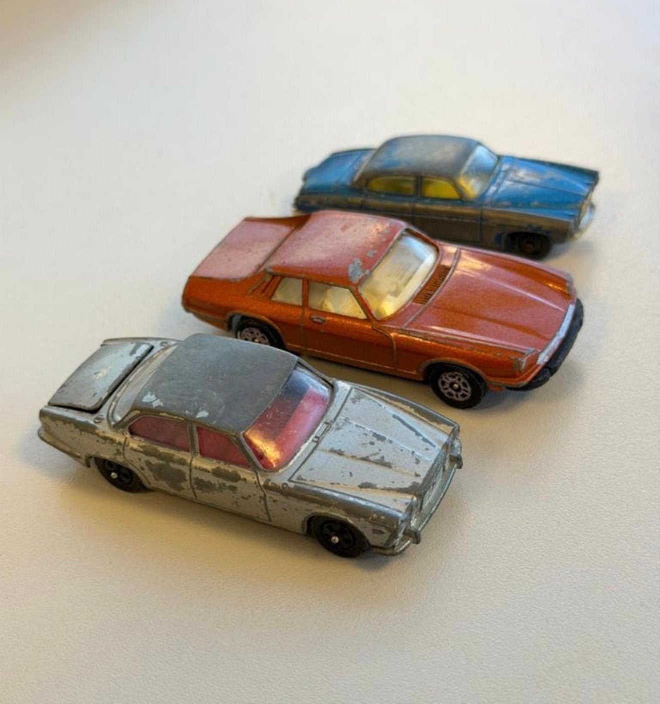 Voitures Jaguar Corgi Juniors d'époque, 3 roues husky, Hobby & Loisirs créatifs, Enlèvement ou Envoi, Utilisé, Voiture
