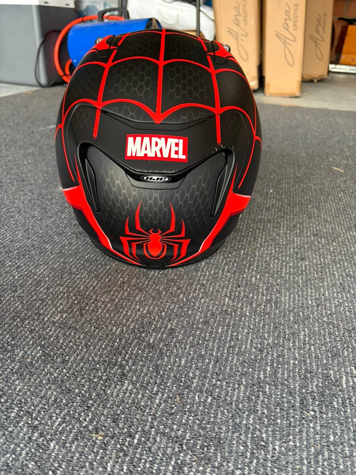 HJC RPHA 11 premium motorhelm  Miles Morales Spider-Man, Enlèvement, Comme neuf