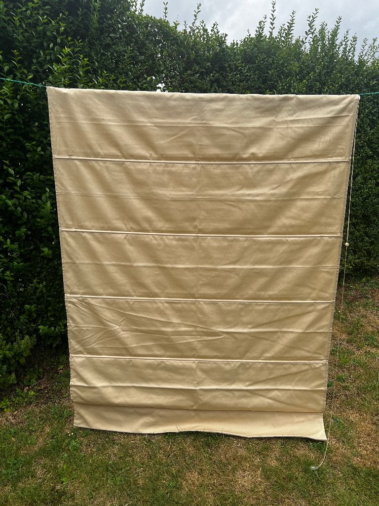 Stores américains  beige, Huis en Inrichting, Ophalen of Verzenden, Zo goed als nieuw, Beige, Katoen