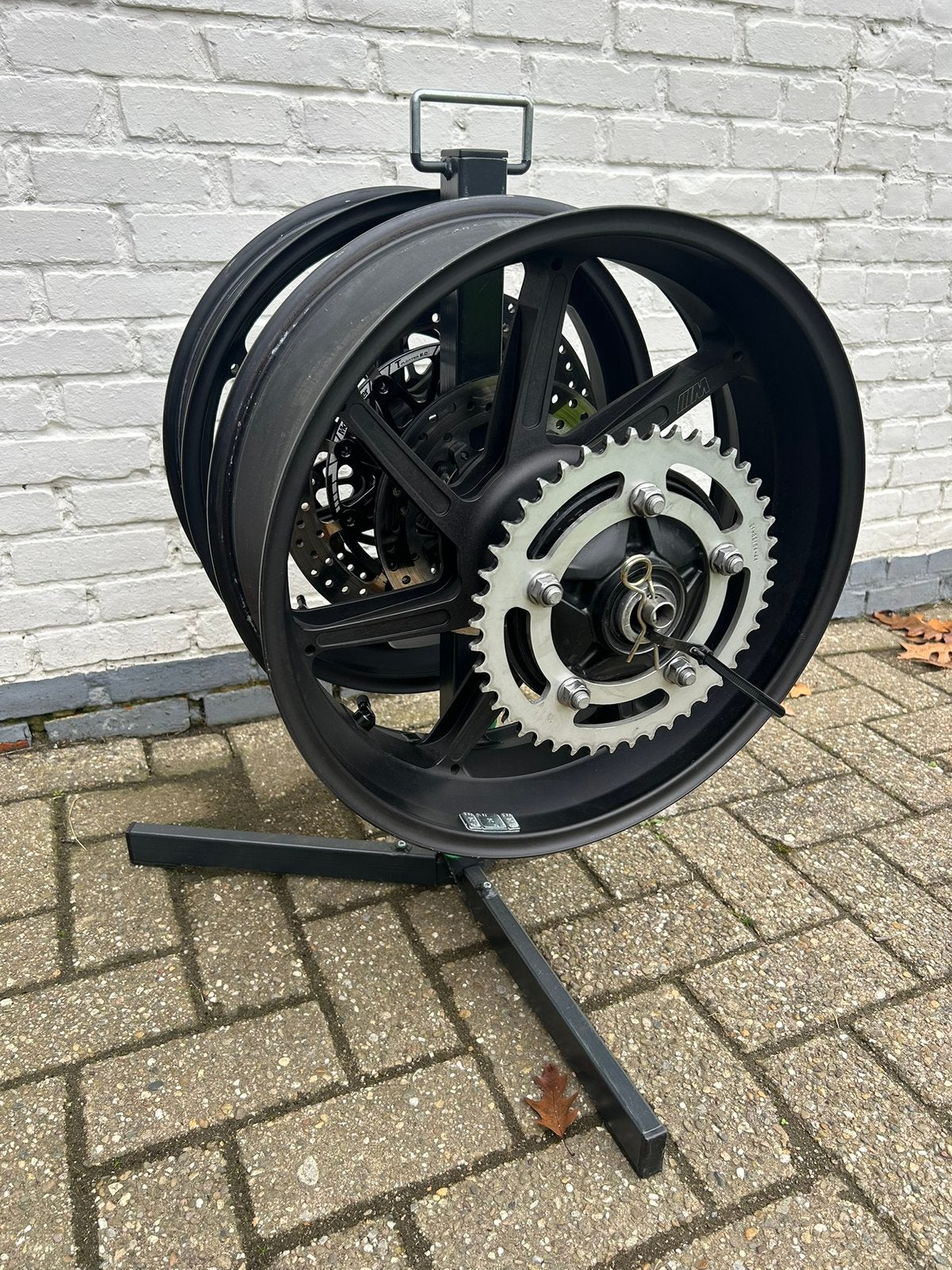 Set wielen met moto master remschijven voor bmw s1000rr, Ophalen, Gebruikt