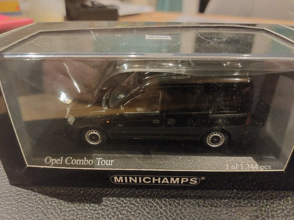 Minichamps Opel Combo Tour de 2002 Black 1/43, Enlèvement ou Envoi, Neuf, Voiture, MiniChamps