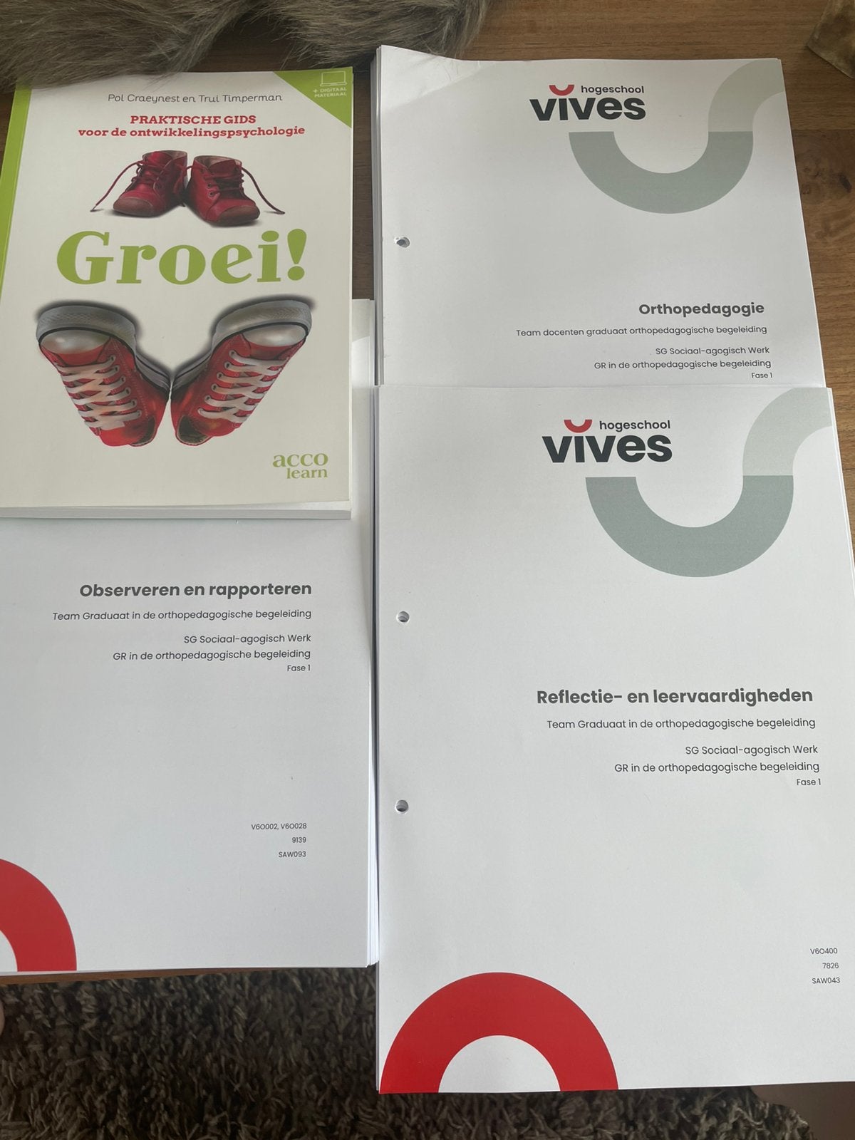 Cursussen 1e jaar graduaat orthopedagogische begeleiding, Boeken, Ophalen of Verzenden, Zo goed als nieuw
