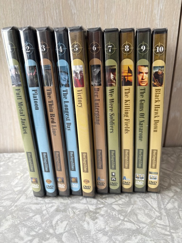 16 DVD oorlog films voor verzamelaars, Ophalen, Nieuw, Landmacht, Diverse auteurs