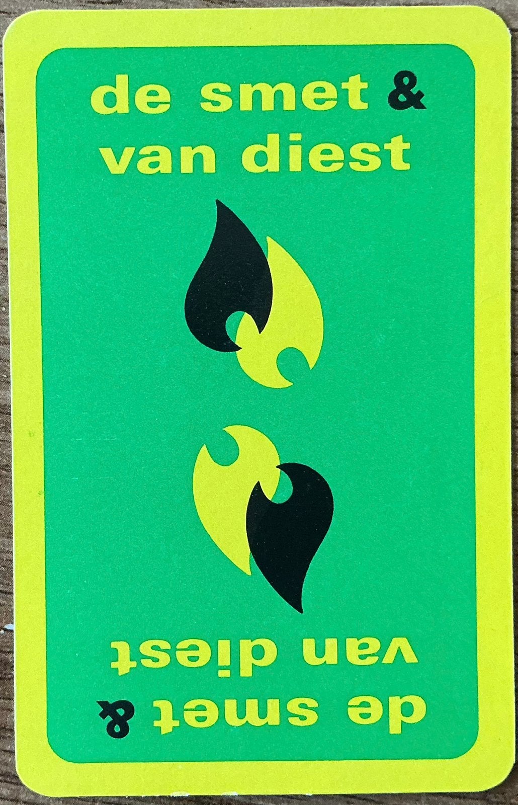 Joker DE SMET & VAN DIEST, Enlèvement ou Envoi, Comme neuf, Carte(s) à jouer