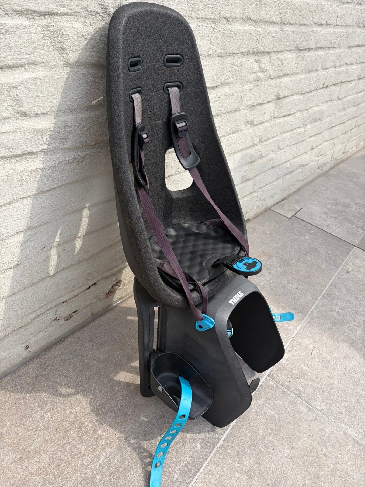 Fietsstoel Thule, Fietsen en Brommers, Fietsaccessoires | Fietsstoeltjes, Ophalen, Gebruikt, Achterzitje