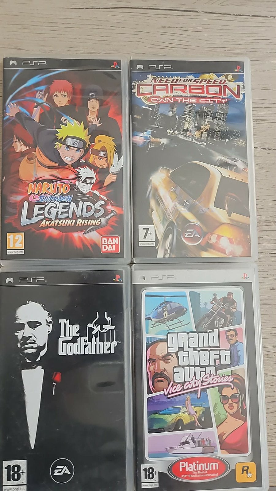 Psp games, Games en Spelcomputers, Ophalen, Zo goed als nieuw