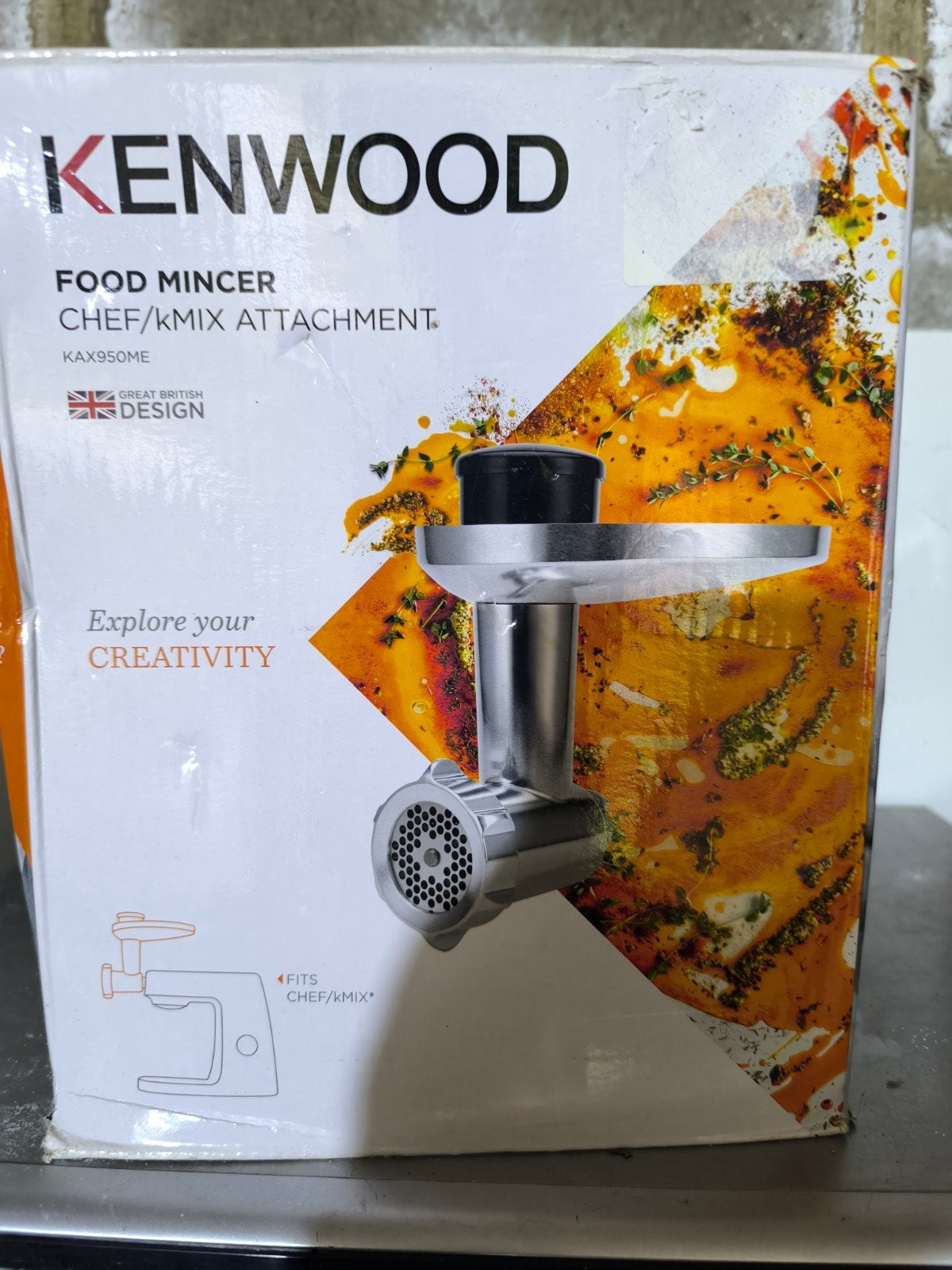 hachoir à viande kenwood neuf KAX 950ME, Enlèvement ou Envoi