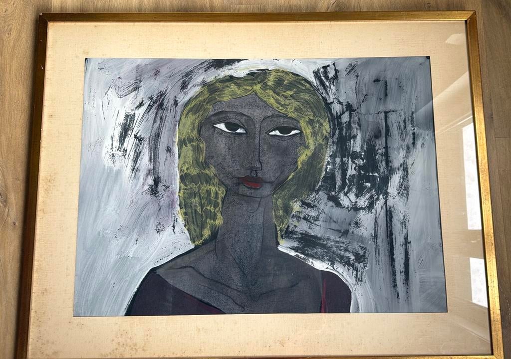 Tekening, Antiek en Kunst, Ophalen