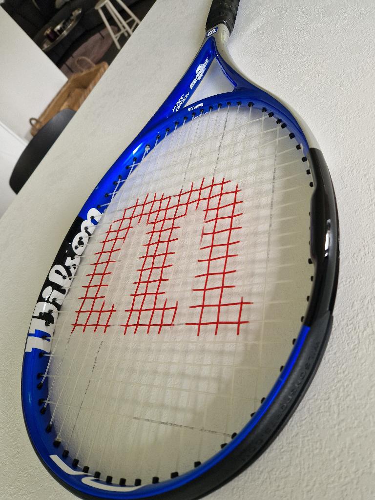 Raquette tennis wilson hyper carbon, Ophalen, Zo goed als nieuw, Racket, Wilson