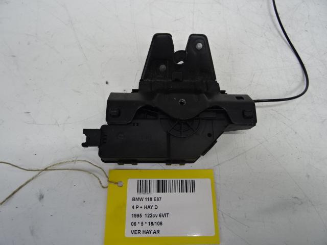 SERRURE COFFRE BMW 1 serie (E87 / 87N) (01-2003/12-2012), Utilisé, BMW, Haillon arrière