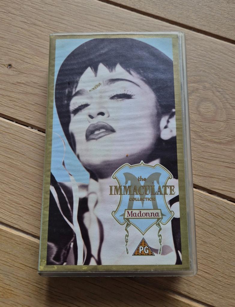 Madonna VHS The immaculate collection 1990