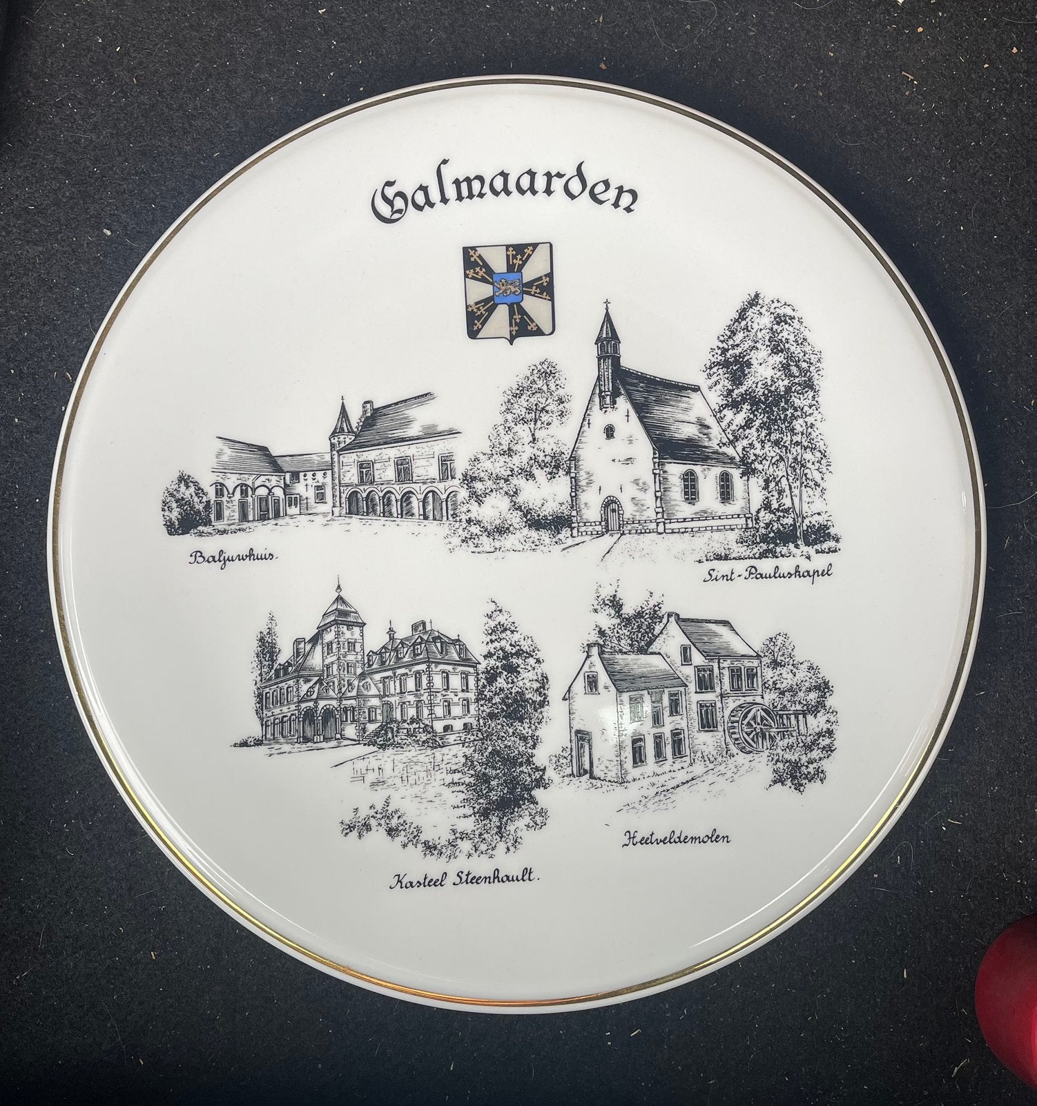 Wandbord Galmaarden, Ophalen of Verzenden