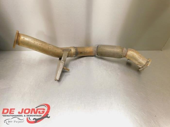 Tube échappement central d'un Audi A8, -, 3 mois de garantie, Audi, Utilisé