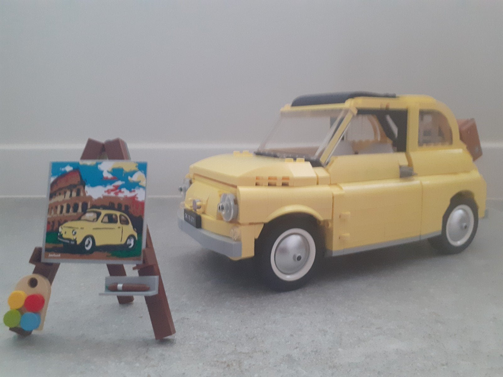 Lego creator expert 10271 Fiat 500, Kinderen en Baby's, Ophalen of Verzenden, Compleet, Lego, Creator
