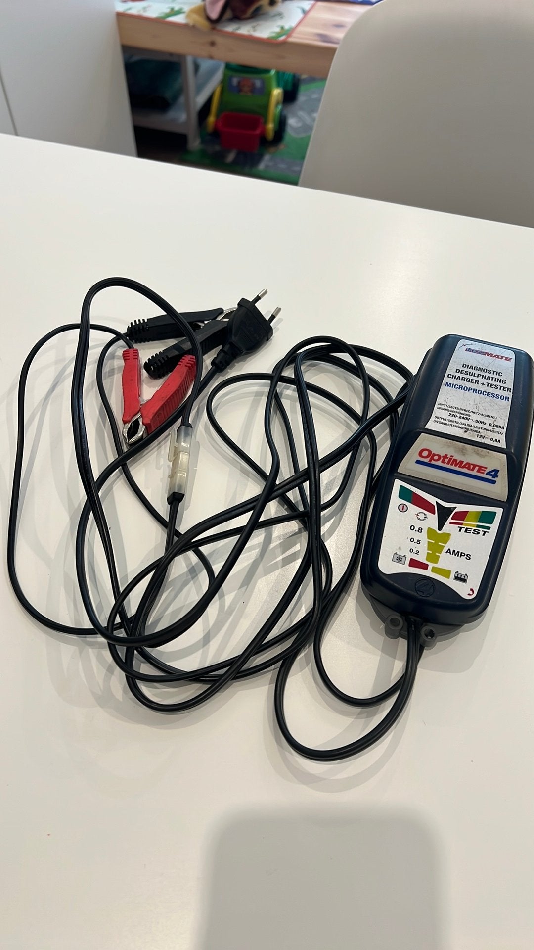 Druppellader Tecmate Optimate 4, Enlèvement, Utilisé