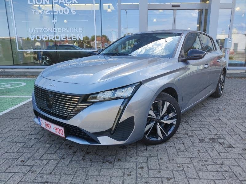 Peugeot 308 Allure Plug in Hybrid, Argent ou Gris, Euro 6, Electronic Stability Program (ESP), Noir