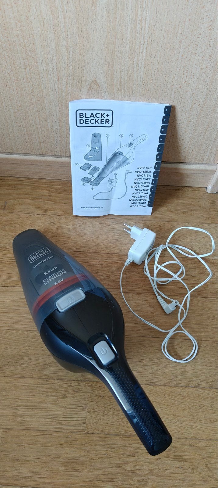 Kruimeldief Black + Decker, type NVC115BJL, Elektronische apparatuur, Stofzuigers, Ophalen, Overige merken, Gebruikt, Kruimeldief
