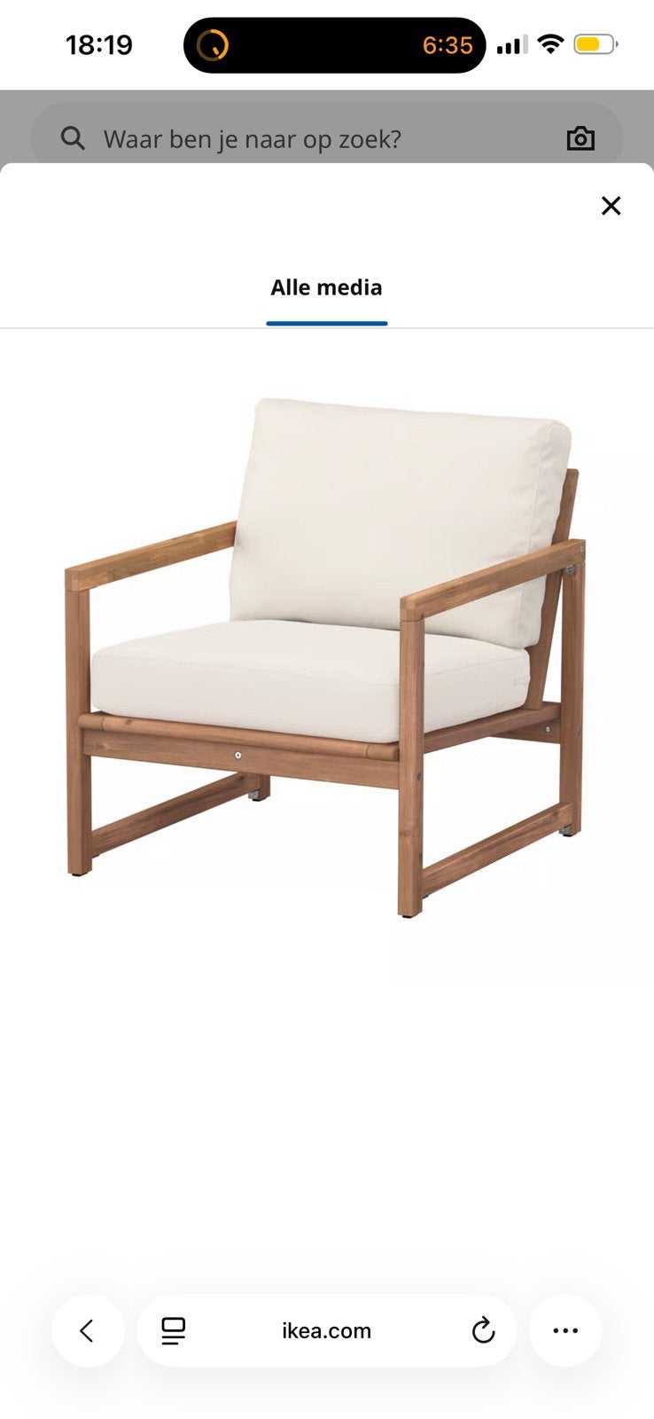 Terras stoelen 2x, Ophalen, Zo goed als nieuw
