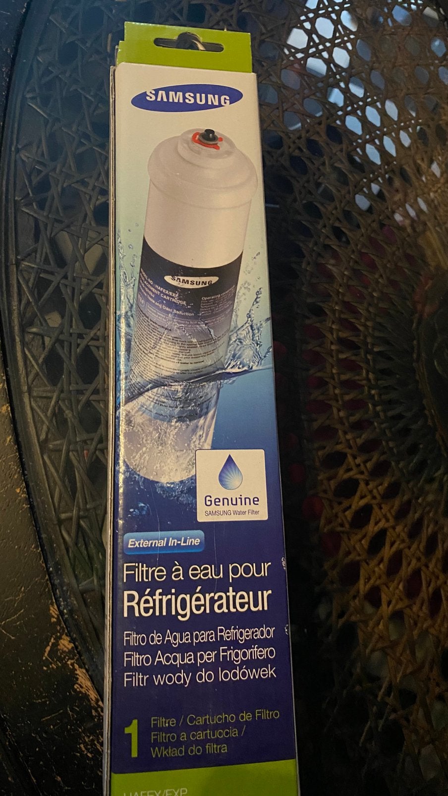 Cartouche filtre à eau pour réfrigérateur Samsung, Enlèvement, Neuf