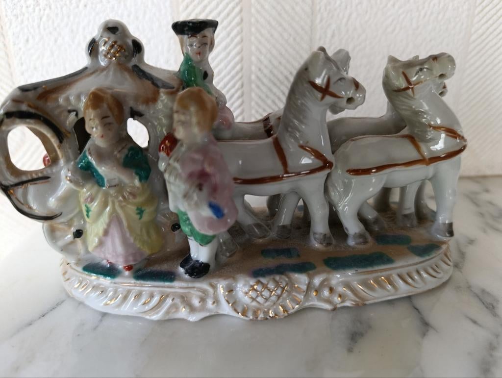 Beeldje met 4 paardjes, Verzamelen, Ophalen